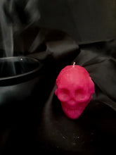 Load image into Gallery viewer, Pink Skull Candle For Spell, Wicca,Hoodoo | Height: 2.5'' |