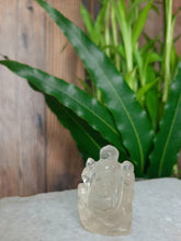 Load image into Gallery viewer, Clear Quartz Crystal Ganesha Statue | Lab Certified |