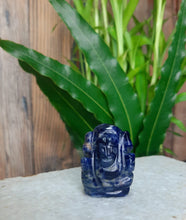 Load image into Gallery viewer, Lapis Lazuli Crystal Ganesha Statue | Lab Certified |
