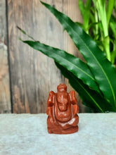 Load image into Gallery viewer, Red Jasper Crystal Ganesha Statue | Lab Certified |