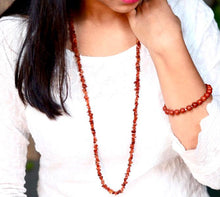 Load image into Gallery viewer, Carnelian Chip Necklace | Lab Certified | 30 gms |