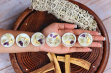 Load image into Gallery viewer, Road Opener Tealight Candle | With Rare Herbs, Crystals & Essential Oils | Set of 7 | Burning hours: 2 |