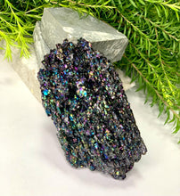 Load image into Gallery viewer, Black Rainbow Carborundum Crystal Stone | 149 gms |