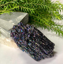 Load image into Gallery viewer, Black Rainbow Carborundum Crystal Stone | 149 gms |