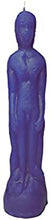Load image into Gallery viewer, Blue Male Figurine Candle For Spell, Wicca,Hoodoo | Height: 8''| Burning Hours: 2 |