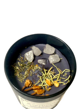 Load image into Gallery viewer, Capricorn Zodiac Candle | Soy Wax | 170gms | With Rare Herbs, Crystals & Essential Oils | Burning Hours 40-45 |
