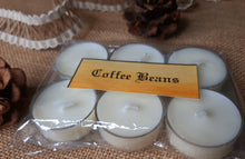 Load image into Gallery viewer, Coffee Beans Tealight Candles | Set of 6 | Scented Candle | Burning hours: 2 |