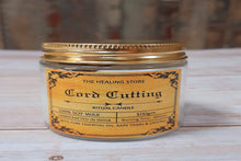 Load image into Gallery viewer, Cord Cutting Ritual Candle | Soy Wax | 100 gms | With Rare Herbs, Crystals & Essential Oils | Burning Hours 30 |