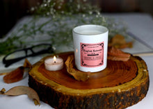 Load image into Gallery viewer, English Lavender Fragrance Candle | Soy wax | 170gms | Burning hours 40 |