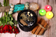 Load image into Gallery viewer, Goddess Hecate Intention Candle | Soy Wax | 200 gms | with rare herbs, crystals & essential oils |