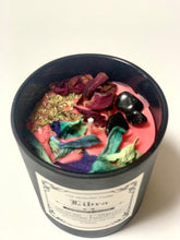Load image into Gallery viewer, Libra Zodiac Candle | Soy Wax | 170gms | With Rare Herbs, Crystals & Essential Oils | Burning Hours 40-45 |