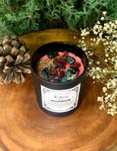 Load image into Gallery viewer, Libra Zodiac Candle | Soy Wax | 170gms | With Rare Herbs, Crystals & Essential Oils | Burning Hours 40-45 |