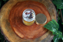 Load image into Gallery viewer, Love Ritual Candle | Soy Wax | 100 gms | With Rare Herbs, Crystals & Essential Oils | Burning Hours 30 |