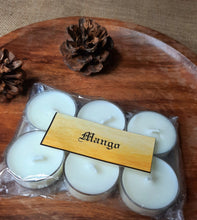 Load image into Gallery viewer, Mango Tealight Candles | Set of 6 | Scented Candle | Burning hours: 2 |