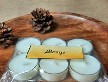 Load image into Gallery viewer, Mango Tealight Candles | Set of 6 | Scented Candle | Burning hours: 2 |