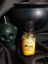 Load image into Gallery viewer, Money Ritual Oil | For Hoodoo, Wicca, Conjour, Spellwork | Healing | Meditation | Aromatherapy