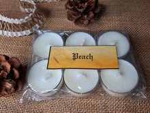 Load image into Gallery viewer, Peach Tealight Candles | Set of 6 | Scented Candle | Burning hours: 2 |
