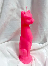Load image into Gallery viewer, Cat Figure Spell Candle | Wicca Spells Candle | Pink