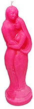 Load image into Gallery viewer, Pink Couple Candle For Spell, Wicca,Hoodoo | Height: 5.5'' | Burning Hours: 3 |