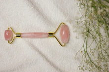 Load image into Gallery viewer, Rose Quartz Facial Massage Roller