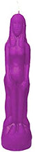 Load image into Gallery viewer, Purple Female Figurine For Spell, Wicca, Hoodoo | Height: 8'' | Burning Hours: 2 |