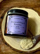 Load image into Gallery viewer, Rhassoul Clay and Lavender Face Pack