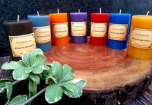 Load image into Gallery viewer, Green Ritual Pillar Candle | For Healing and Energy Work | For Decoration | 275 gms | Burning hours 72 hours |
