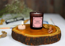 Load image into Gallery viewer, Sandalwood Fragrance Candle | Soy wax | 170gms | Burning hours 40 |
