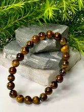 Load image into Gallery viewer, Tiger Eye Bracelet- Lab Certified | 8 mm |
