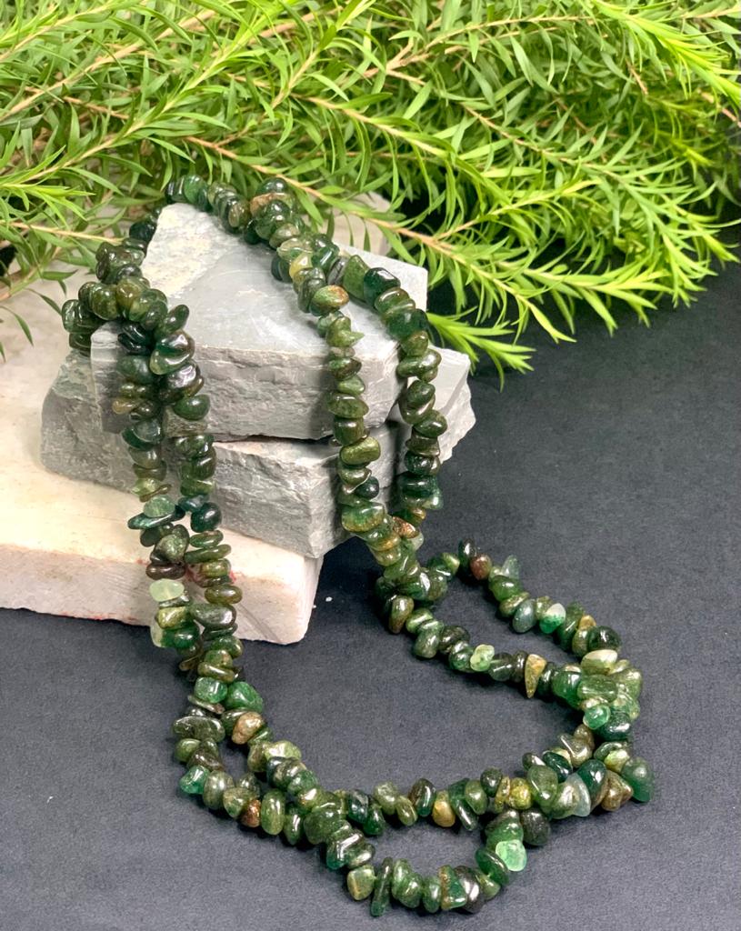 Green Aventurine Necklace | Lab Certified |