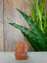 Load image into Gallery viewer, Rose Quartz Ganesha Statue | Lab Certified |
