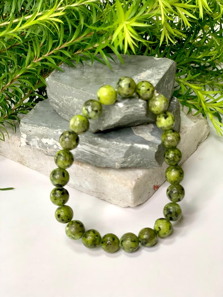 Peridot Bracelet | Lab Certified | 8 mm |