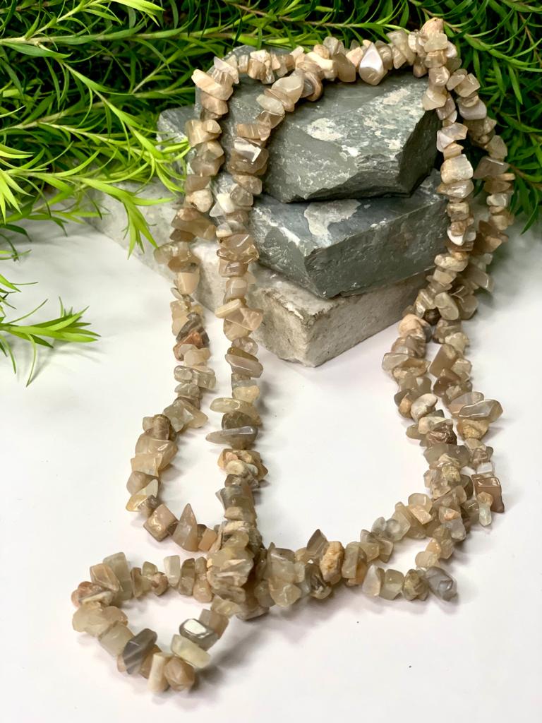 Moonstone Necklace | Lab Certified |