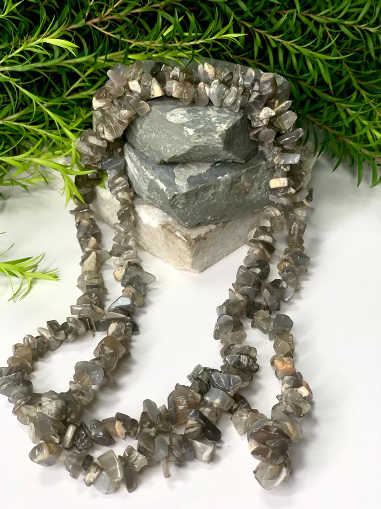 Molly Color Moonstone Necklace | Lab Certified |