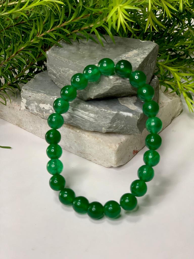 Green Aventurine Bracelet - Lab Certified | 8 mm |