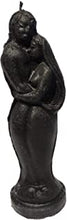 Load image into Gallery viewer, Black Couple Candle For Spell, Wicca,Hoodoo | Height: 5.5&#39;&#39; | Burning Hours: 3 |
