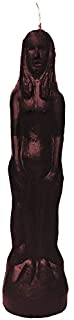 Black Female Figurine Candle For Spell, Wicca,Hoodoo | Height: 8'' | Burning Hours: 2 |