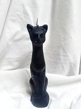 Load image into Gallery viewer, Cat Figure Spell Candle | Wicca Spells Candle | Black
