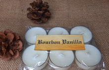 Load image into Gallery viewer, Bourbon Vanilla Tealight Candles | Set of 6 | Scented Candle | Burning hours: 2 |
