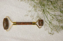 Load image into Gallery viewer, Unakite Stone Facial Massage Roller
