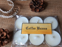 Load image into Gallery viewer, Coffee Beans Tealight Candles | Set of 6 | Scented Candle | Burning hours: 2 |
