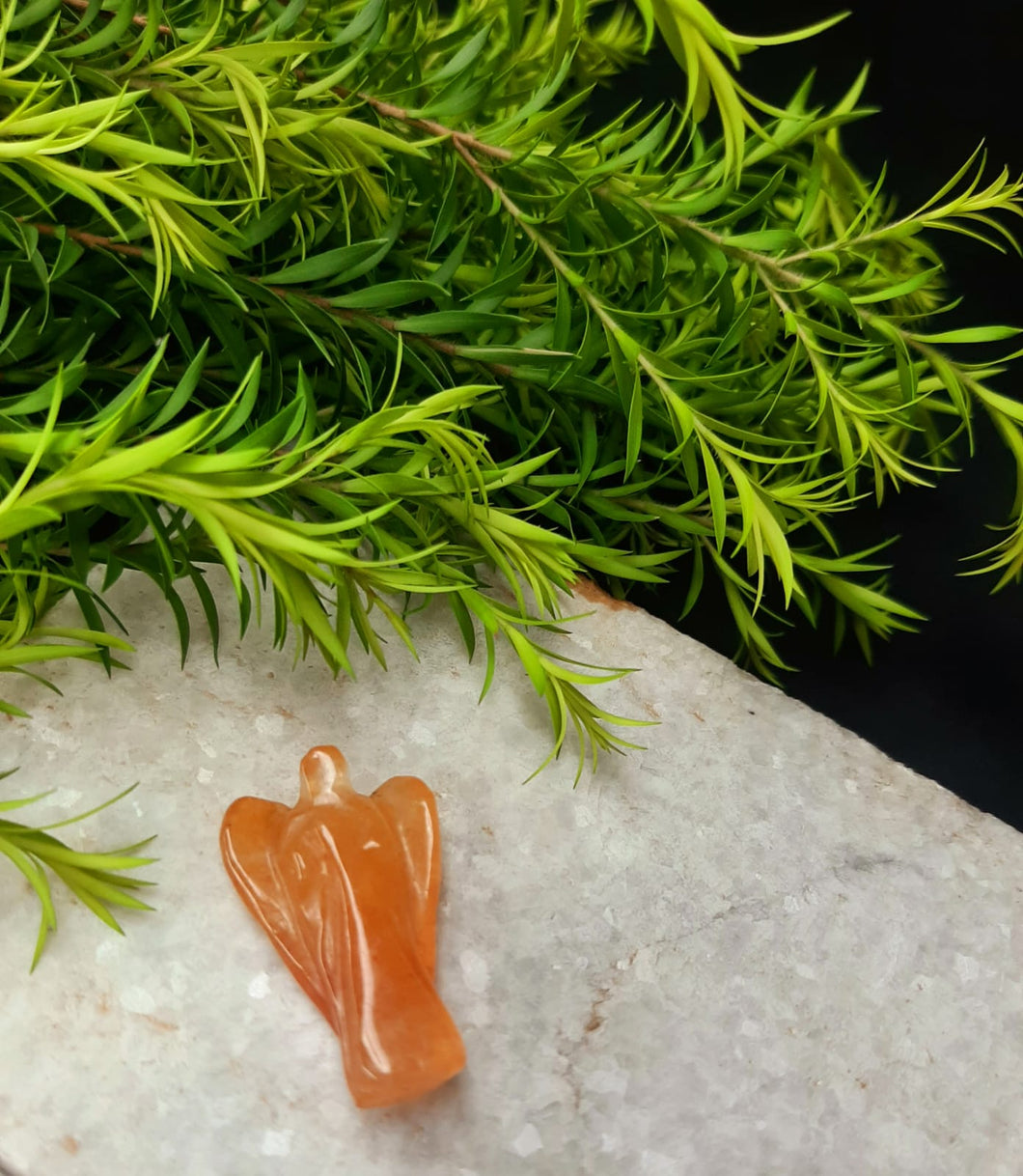 Citrine Crystal Angel | Lab Certified |