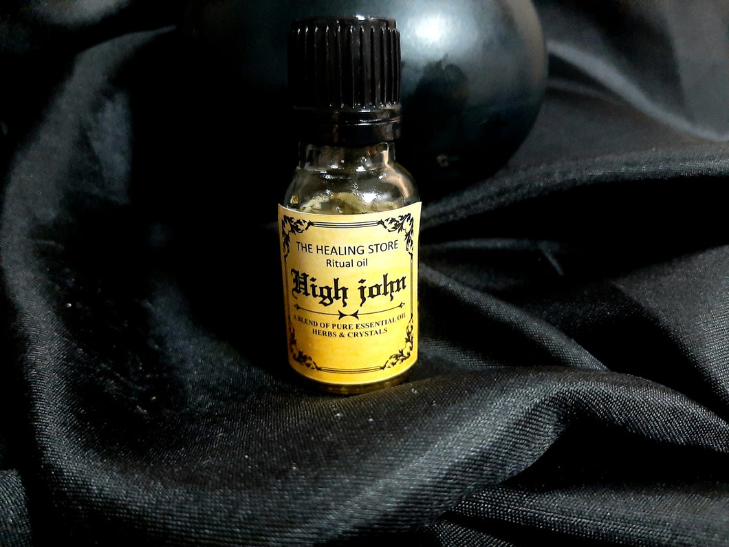 High John Ritual Oil | For Hoodoo, Wicca, Conjour, Spellwork | Healing | Meditation | Aromatherapy