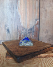 Load image into Gallery viewer, Lapis Lazuli Pyramid | Lab Certified |

