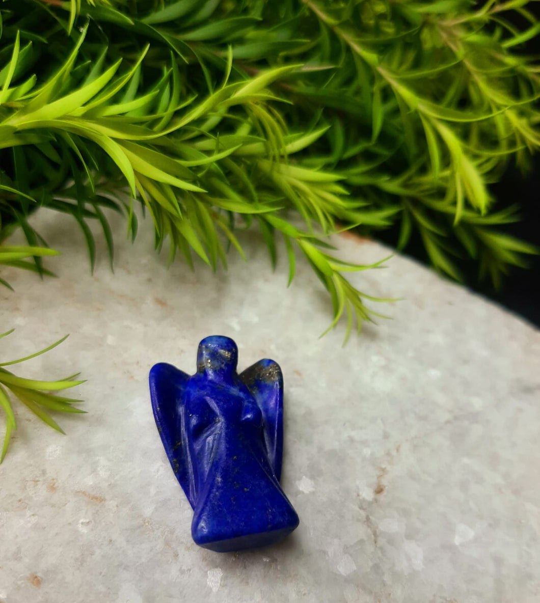 Lapis Lazuli Crystal Angel | Lab Certified |