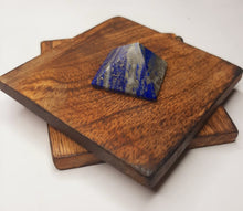 Load image into Gallery viewer, Lapis Lazuli Pyramid | Lab Certified |
