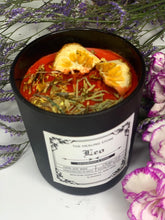 Load image into Gallery viewer, Leo Zodiac Candle  | Soy Wax | 170gms | With Rare Herbs, Crystals &amp; Essential Oils | Burning Hours 40-45 |
