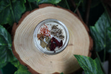 Load image into Gallery viewer, Lust Ritual Candle | Soy Wax | 100 gms | With Rare Herbs, Crystals &amp; Essential Oils | Burning Hours 30 |
