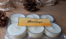 Load image into Gallery viewer, Moringa Tealight Candles | Set of 6 | Scented Candle | Burning hours: 2 |
