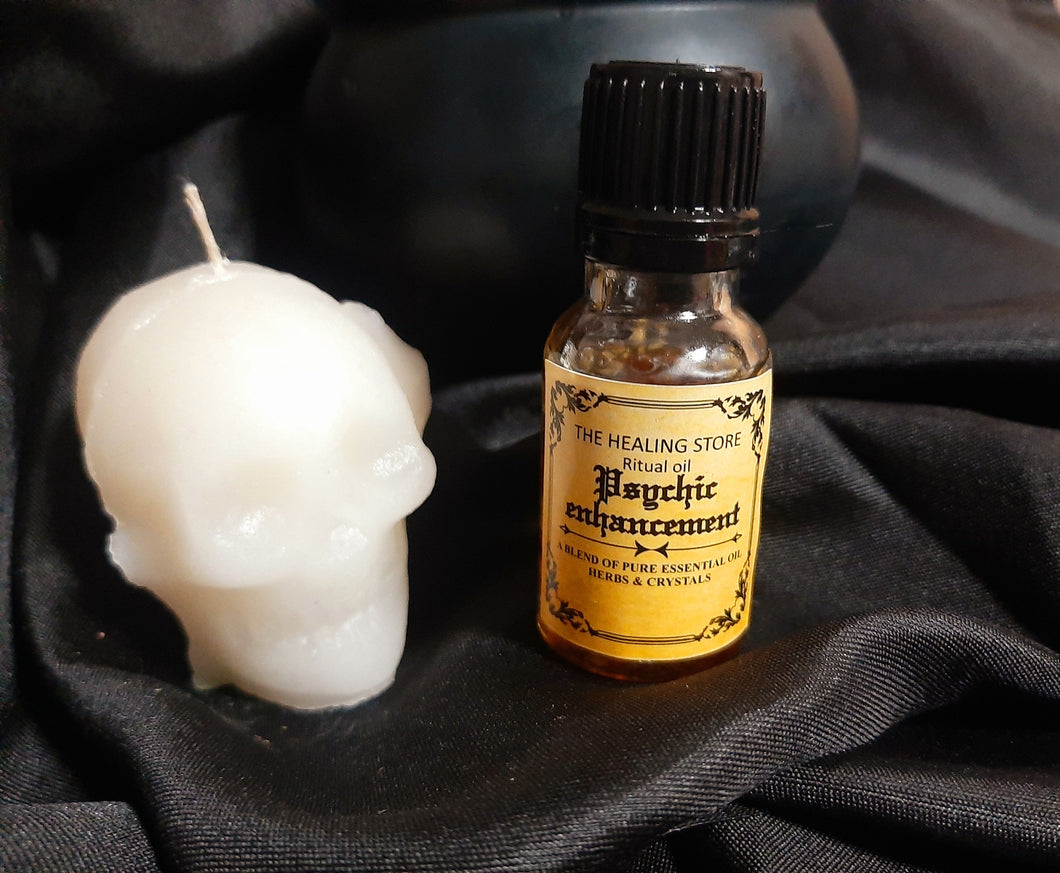 Psychic Enhancement Ritual Oil | For Hoodoo, Wicca, Conjour, Spellwork | Healing | Meditation | Aromatherapy